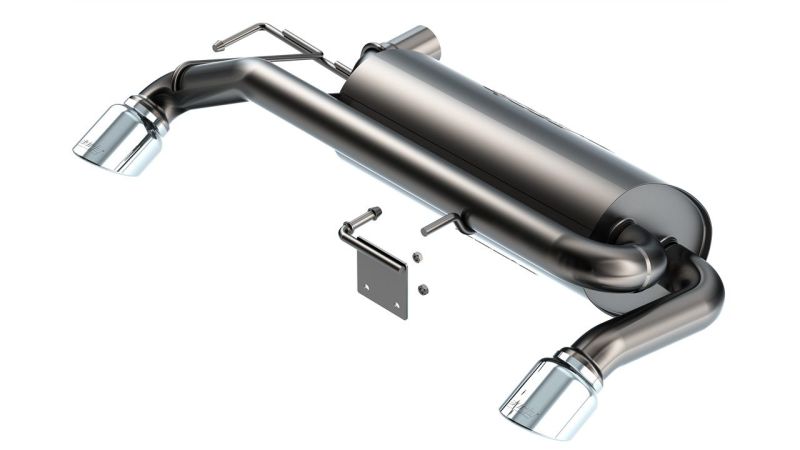 Borla 21-22 Ford Bronco 2.7L V6 4WD S-Type Axle Back Exhaust w/ Bright Chrome Tips