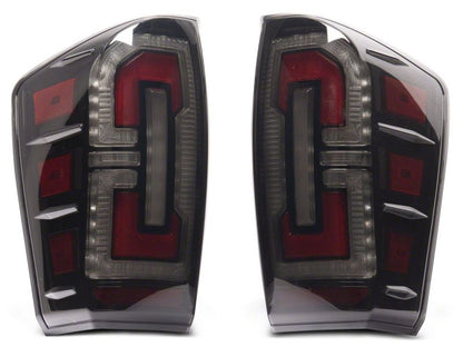 Raxiom 16-23 Toyota Tacoma LED Tail Lights- Blk Housing (Smoked Lens)