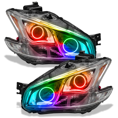 Oracle 09-13 Nissan Maxima SMD HL (Non-HID)-Chrome - ColorSHIFT