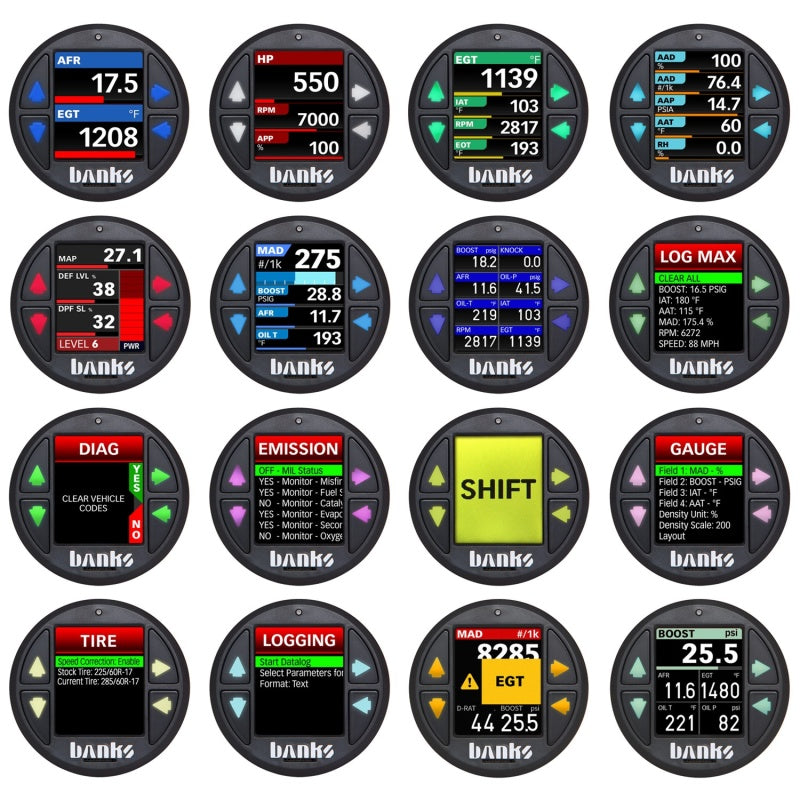 Banks Power iDash 1.8 DataMonster Universal CAN Gauge for use w/Banks Bus Modules