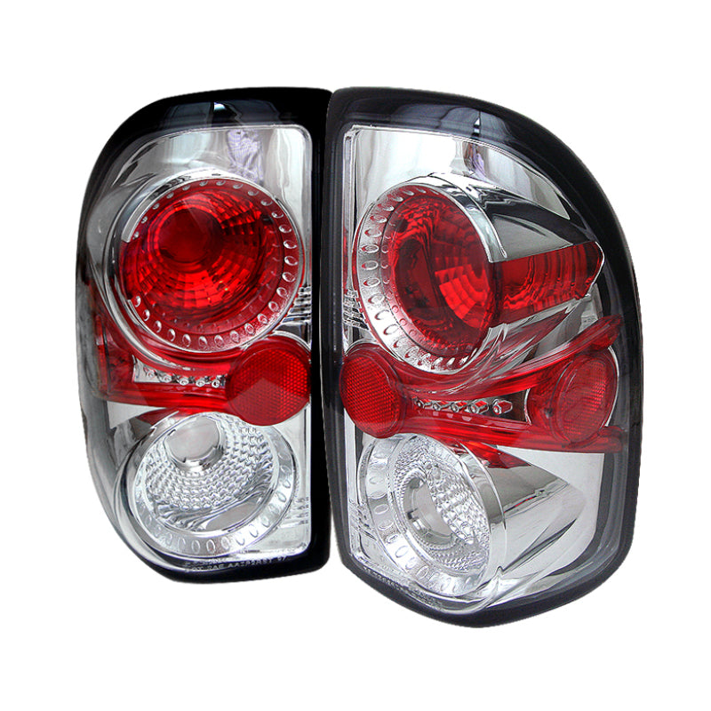 Spyder Dodge Dakota 97-04 Euro Style Tail Lights Chrome ALT-YD-DDAK97-C