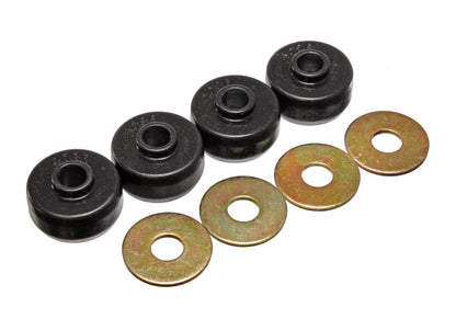 Energy Suspension 84-96 Chevy Corvette Black Spring Cushions for Rear Leaf Spring Bushing Set