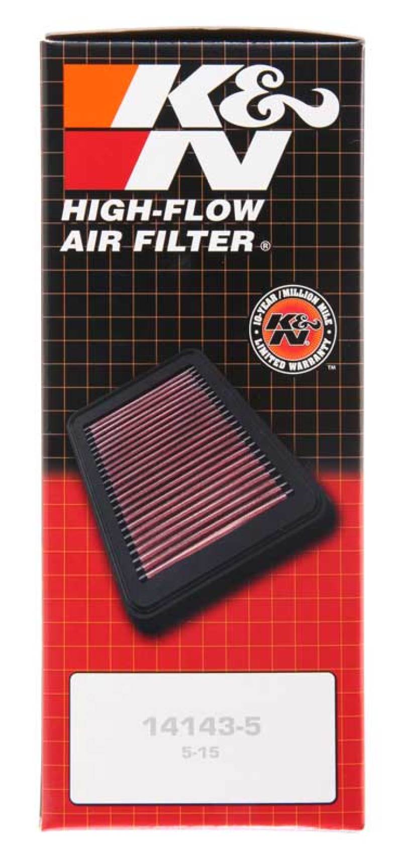 K&N Round Air Filter 7in OD 5.188in ID 3 Height