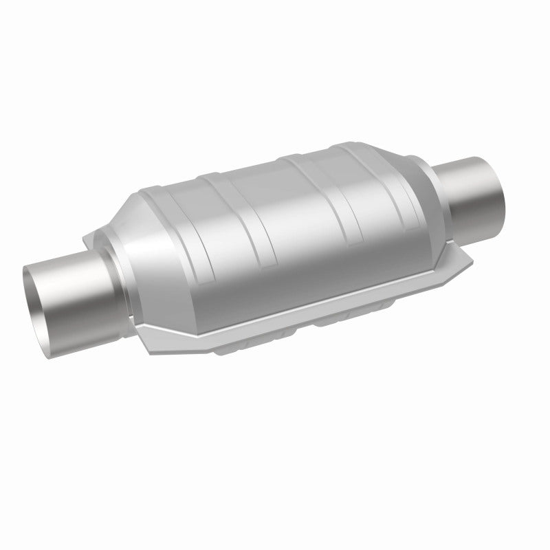 MagnaFlow Univ Cat Conv 2in Inlet/Outlet Center/Center Oval 9in Body L/6.5in Width/13in OA Length