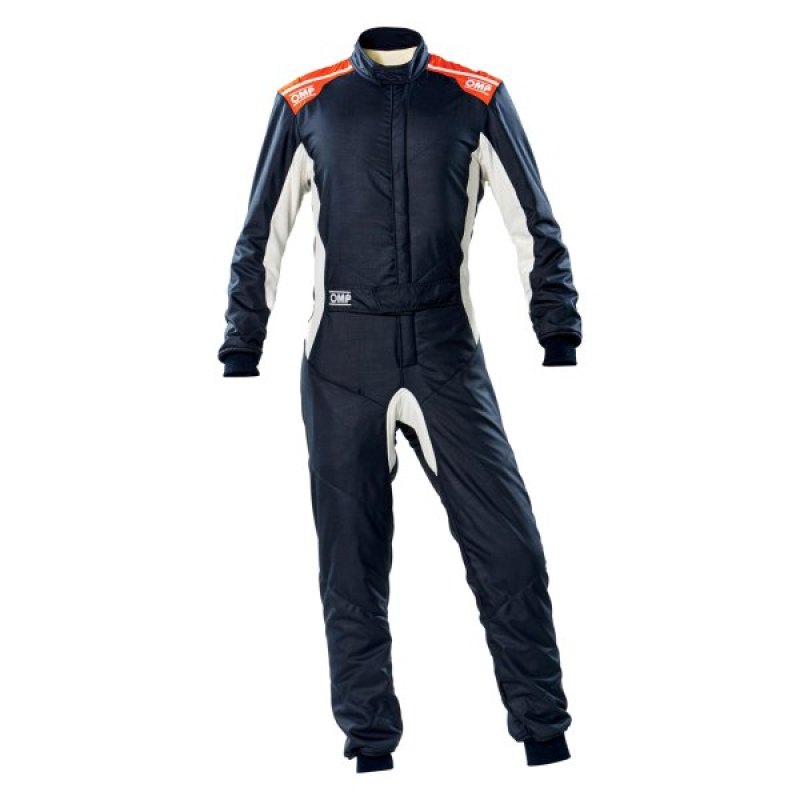 OMP One-S Overall Navy Blue/F Orange - Size 46 (Fia 8856-2018)