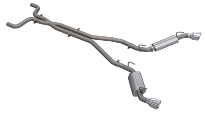 2010-2013 Chevrolet Camaro SS 6.2L QTP AR3 Cat Back