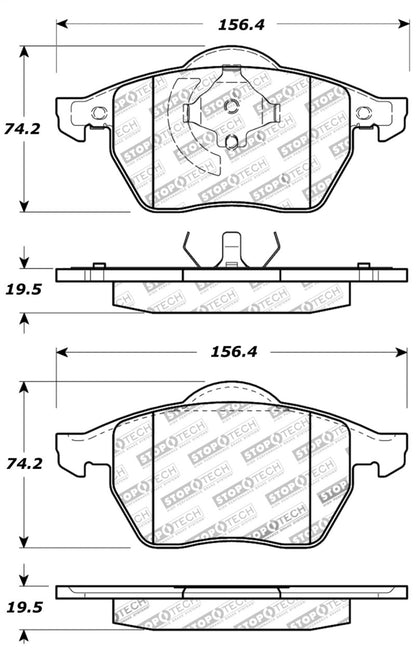 StopTech Performance Brake Pads