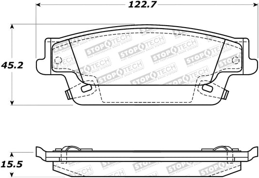 StopTech Street Brake Pads