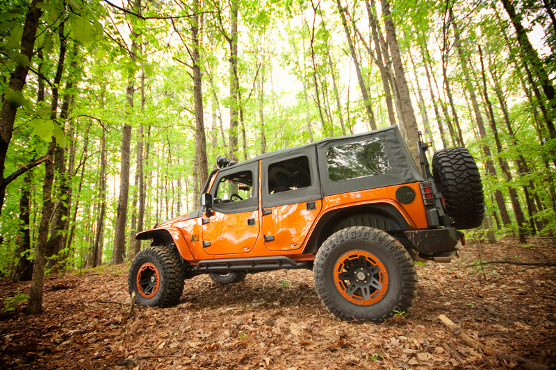 Rugged Ridge Flat Flare and Fender Liner Kit 07-18 Jeep Wrangler