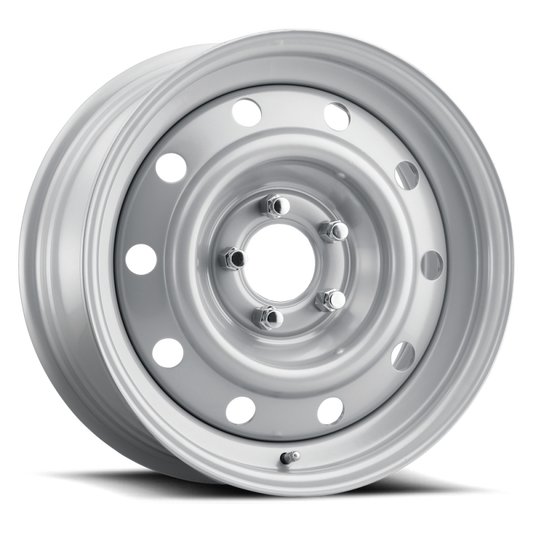 Mobelwagen MW-901S Stahl 16x7in / 5x112 BP / 30mm Offset / 2.95mm Bore - Silver Wheel