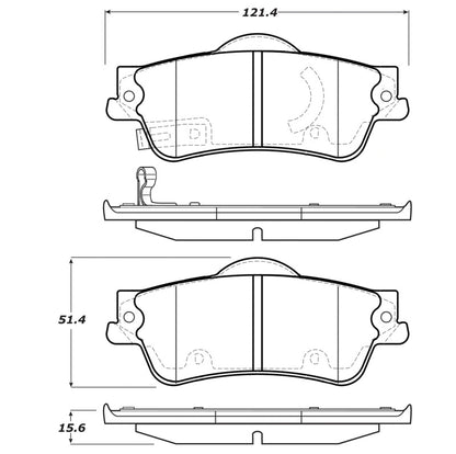 StopTech Street Touring Brake Pads