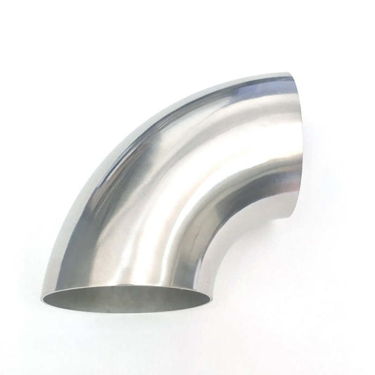 Ticon Industries 2.25in Diameter 90 Degree 1.1D 1mm/.039in Titanium Elbow - No Leg