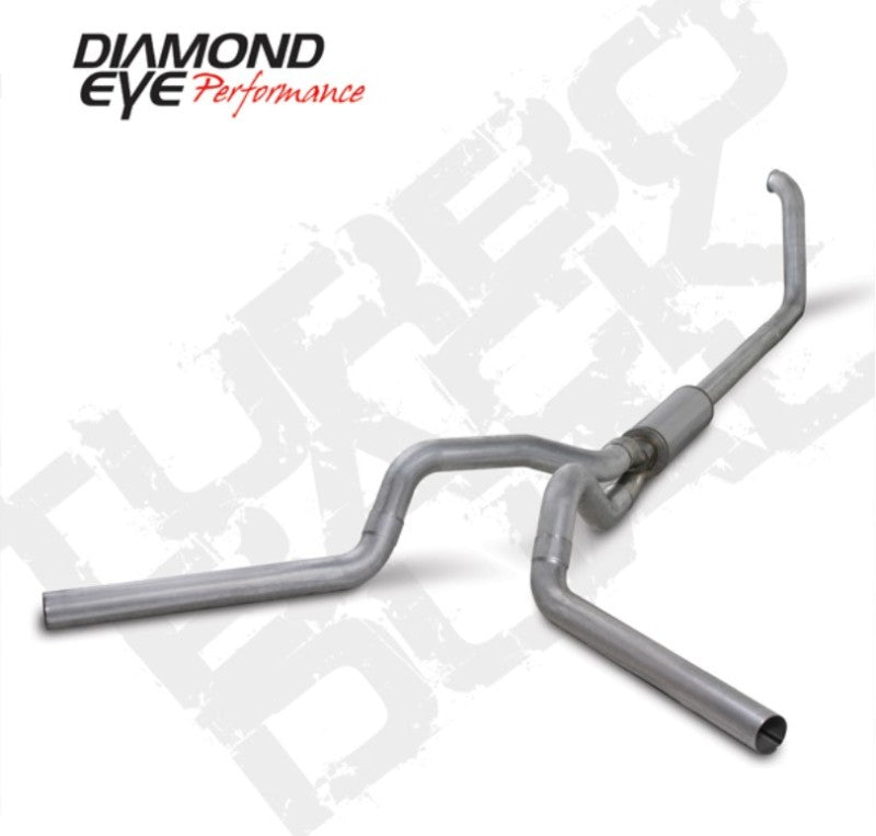 Diamond Eye KIT 4in TB DUAL AL: 00-03 FORD 7.3L F250/F350