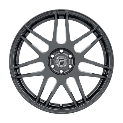 Forgestar F14 19x8.5 / 5x120 BP / ET35 / 6.1in BS Gloss Black Wheel