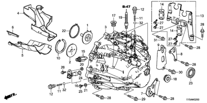 Honda - K-Series Transmission Counter Snap Ring