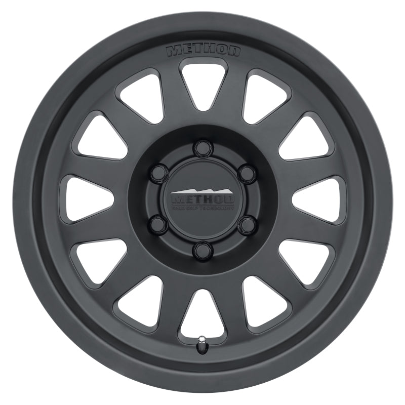 Method MR704 16x8 0mm Offset 6x5.5 106.25mm CB Matte Black Wheel