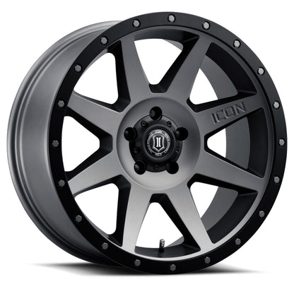 ICON Rebound 20x9 6x135 16mm Offset 5.625in BS Titanium Wheel