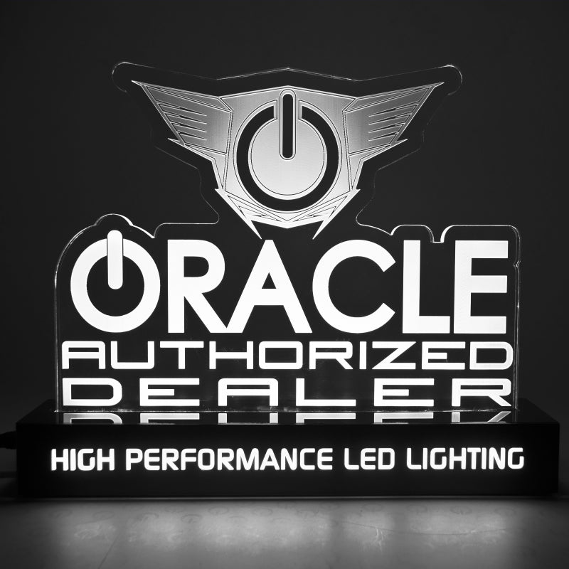 Oracle LED Authorized Dealer Display - Clear SEE WARRANTY