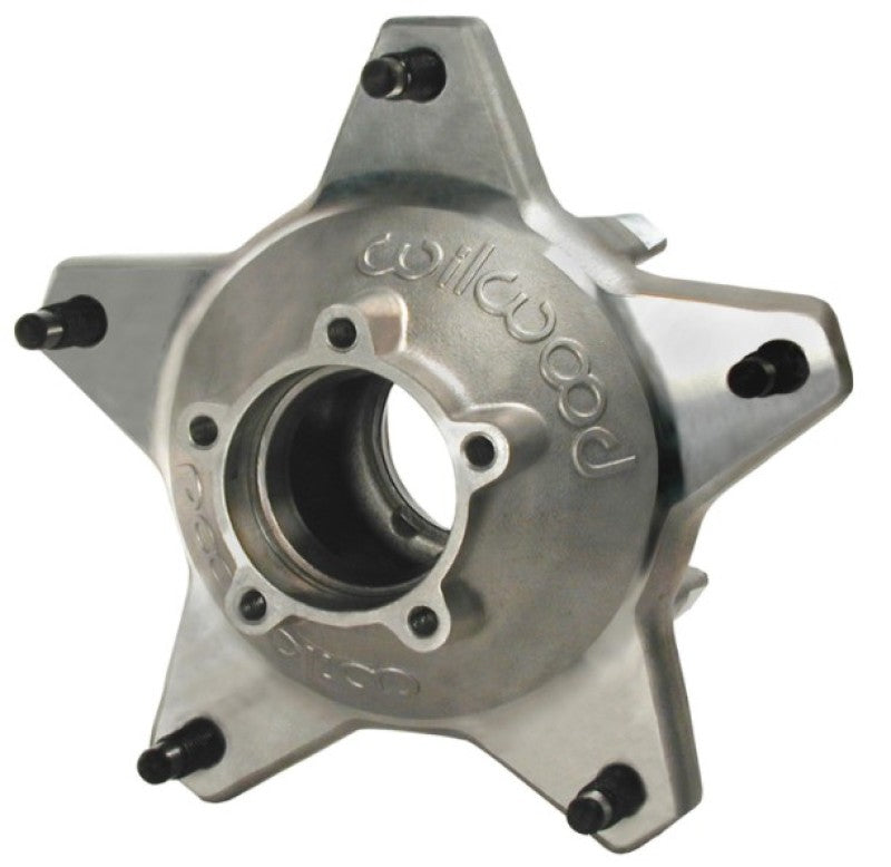 Wilwood Hub-Starlite 55 Rear - Standard Offset 5/8 C Studs-Drilled-Less Races