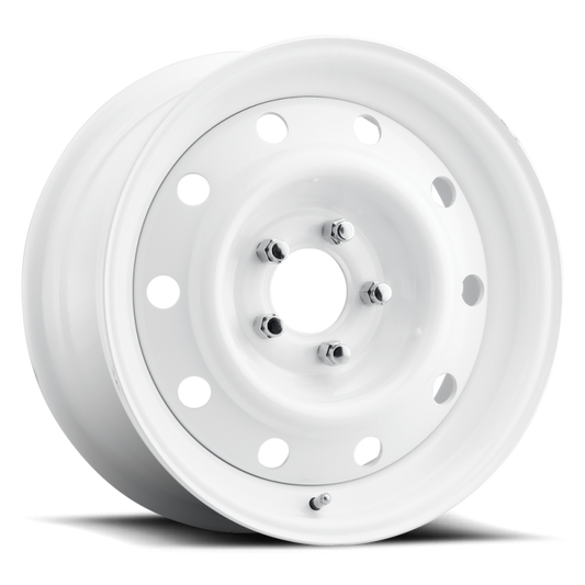 Mobelwagen MW-901W Stahl 16x7in / 5x112 BP / 30mm Offset / 2.95mm Bore - White Wheel