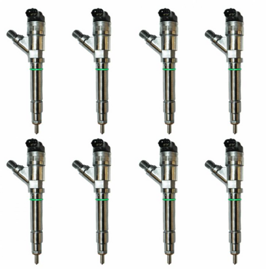 Exergy 04.5-05 Chevrolet Duramax 6.6L LLY Reman Sportsman Injector - Set of 8