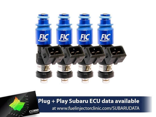 Fuel Injector Clinic 1650cc BlueMax Fuel Injector (High-Z) Subaru WRX 2002-2014 / STI 2007-2020