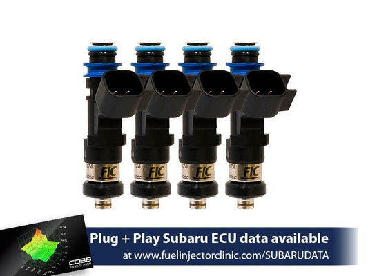 Fuel Injector Clinic 650cc BlueMax Fuel Injector (High-Z) Subaru WRX 2002-2014 / STI 2007-2020