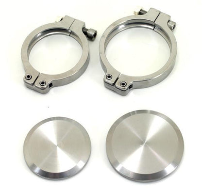 PLM - Block Off Flange & Clamp For Tial 44mm MVR Wastegate EWG