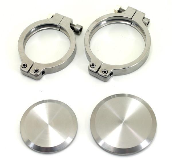 PLM - Block Off Flange & Clamp For Tial 38mm MVS Wastegate EWG