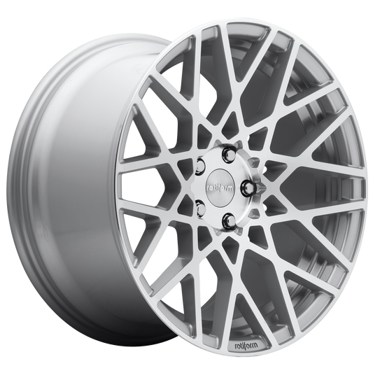 Rotiform - BLQ 18x8.5 5x114.30 GLOSS SILVER MACHINED (38 mm)