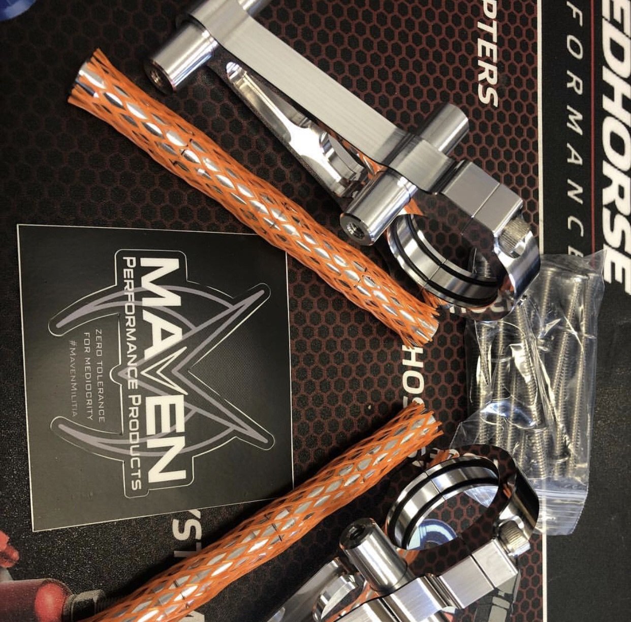 Maven Performance - IGNITION COIL MOUNT TUBE CLAMP