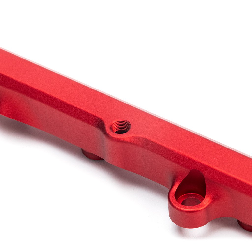 Acuity - K-Series Fuel Rail in Satin Red Finish
