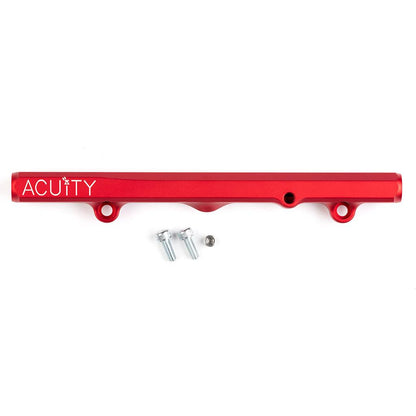 Acuity - K-Series Fuel Rail in Satin Red Finish