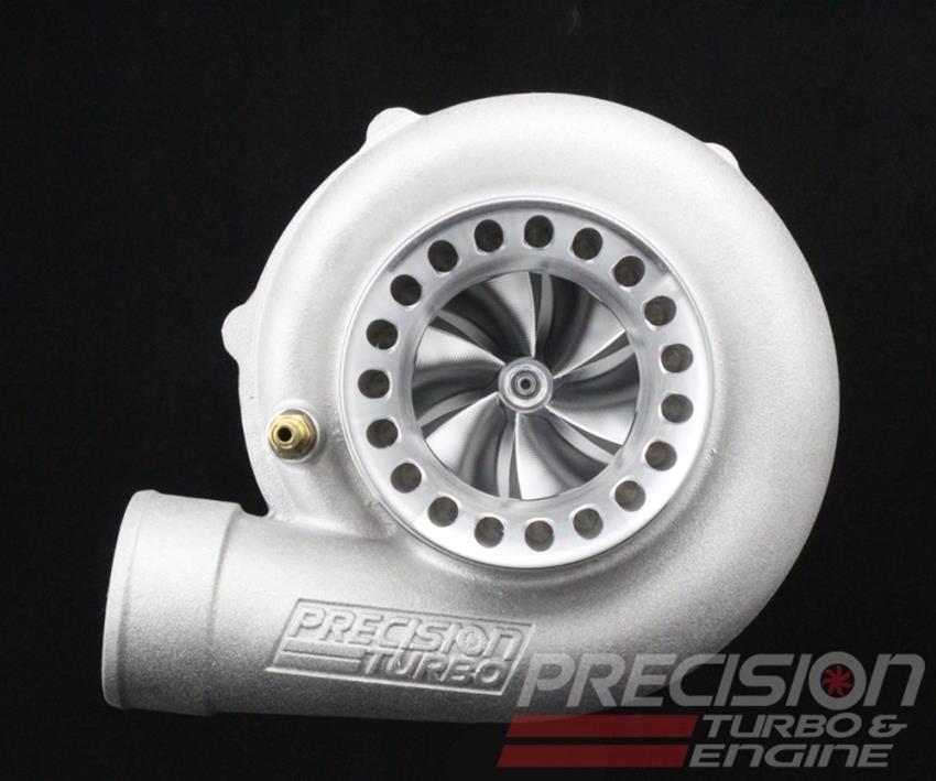 Precision Turbo & Engine - GEN1 PT6766 BB HP CC W/T4 Inlet/V-Band Discharge .96 A/R