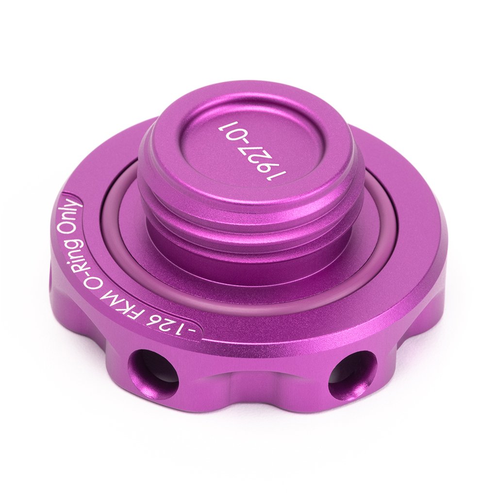 Acuity - Podium Oil Cap in Satin Purple for Hondas/Acuras