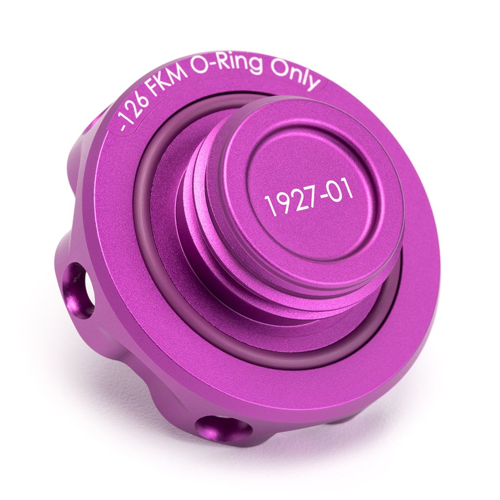 Acuity - Podium Oil Cap in Satin Purple for Hondas/Acuras