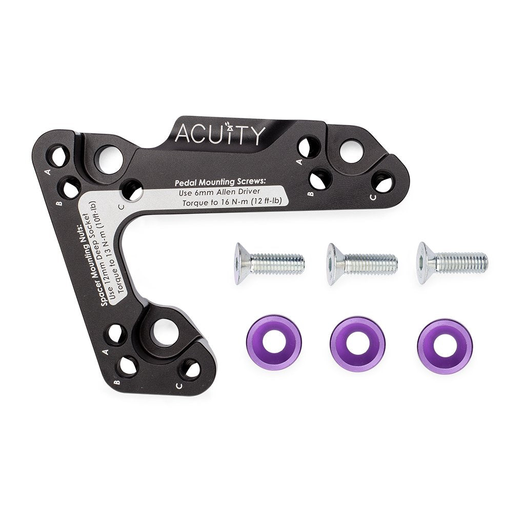 Acuity - Throttle Pedal Spacer for the Left-Hand-Drive Vehicles